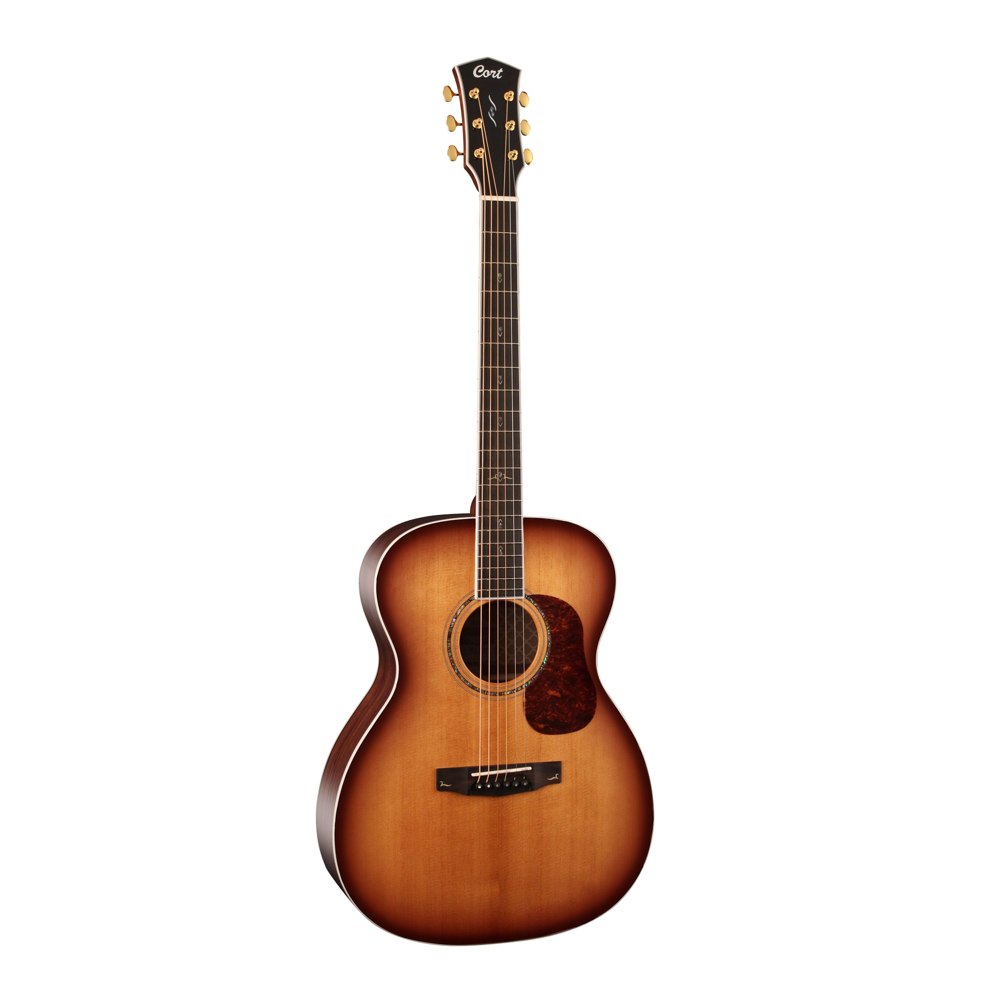 Cort GOLD-O8 LB NAT Acoustic Guitar with Case Online price in India