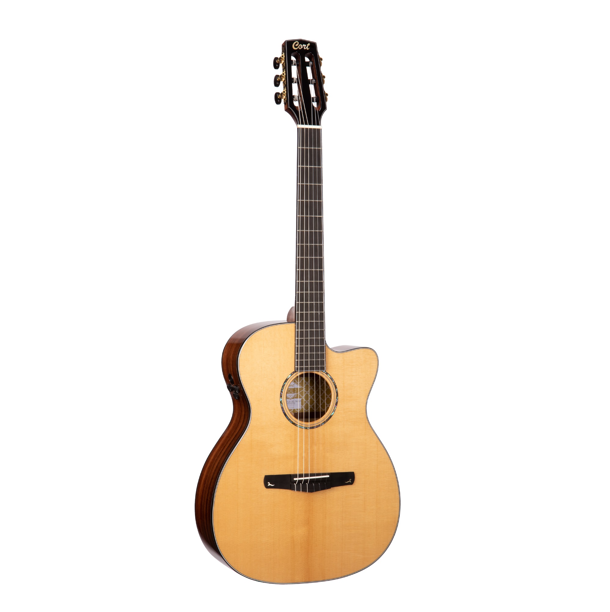 Cort Gold Series Gold OC8 Nylon Orchestra Electro Acoustic Guitar Online price in India