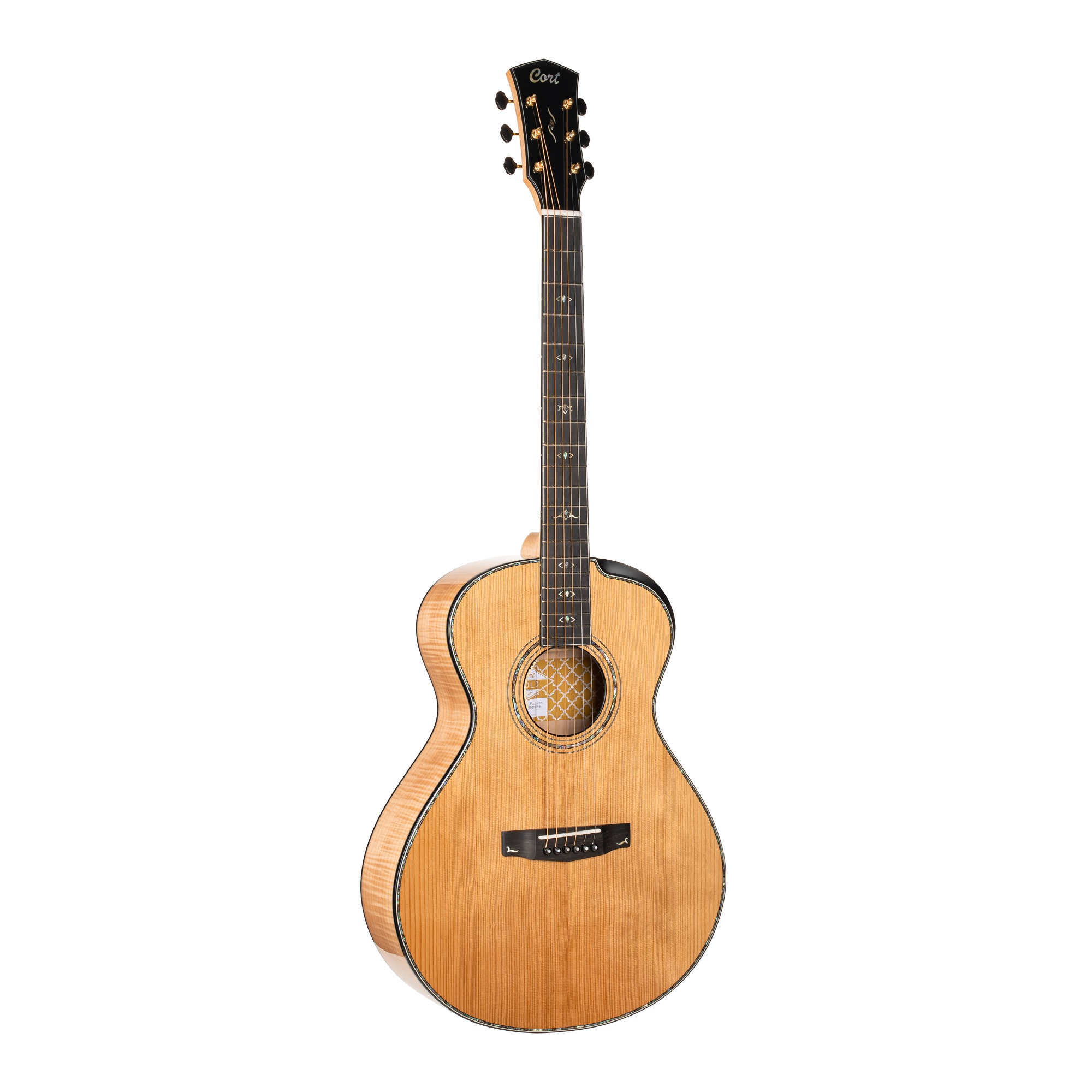 Cort Gold-Passion 6 String Electro Acoustic Guitar Online price in India