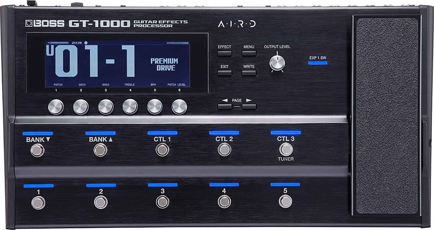 boss gt1000 digital guitar processor