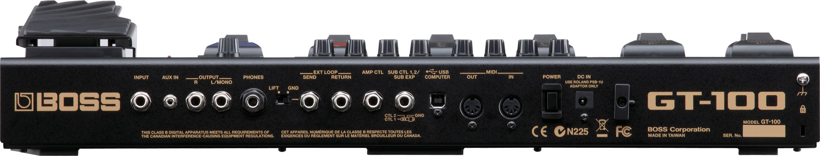 Boss GT-100 Multi-effects Guitar Processor