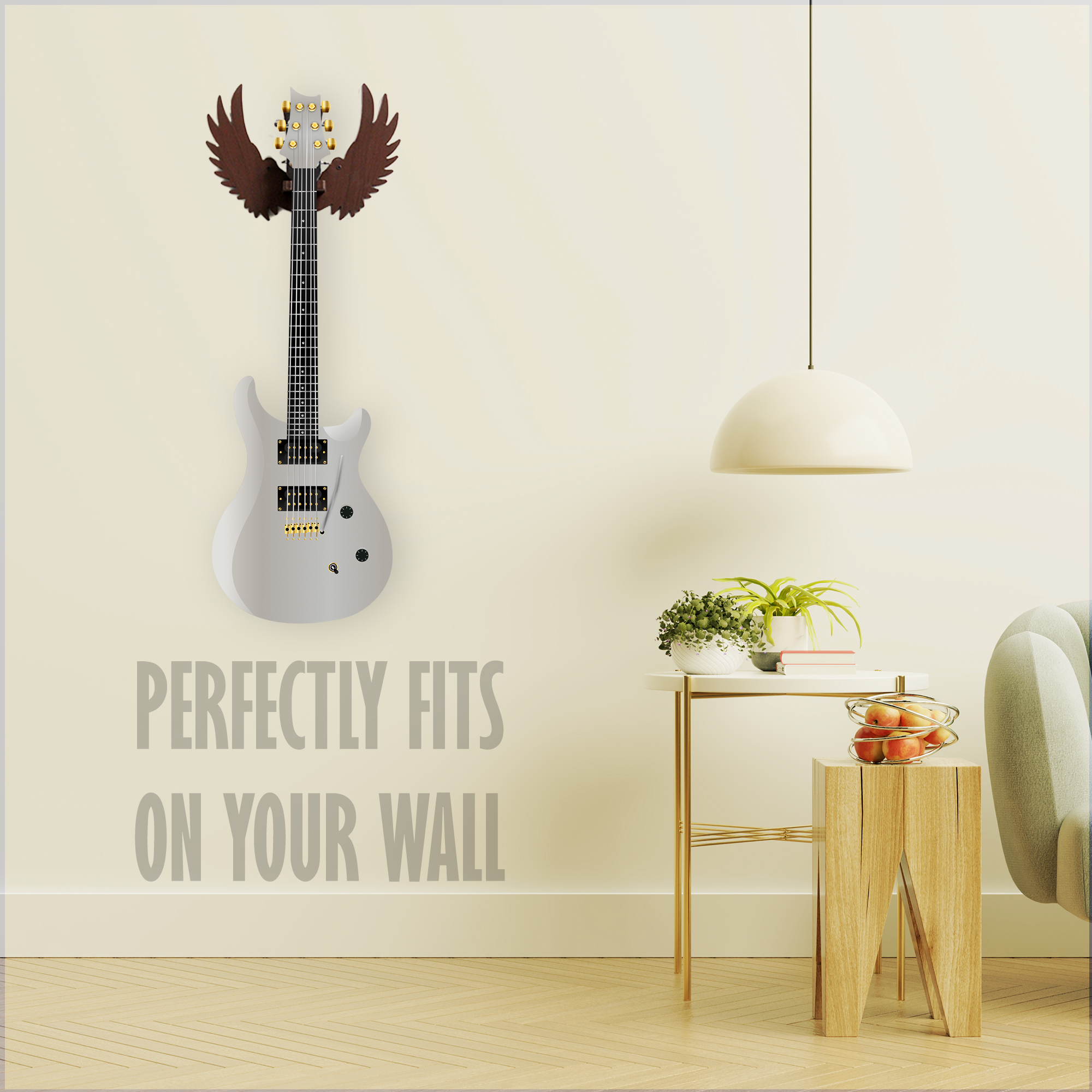 Hype String Guitar Wall Hanger Eagle Wings Online price in India