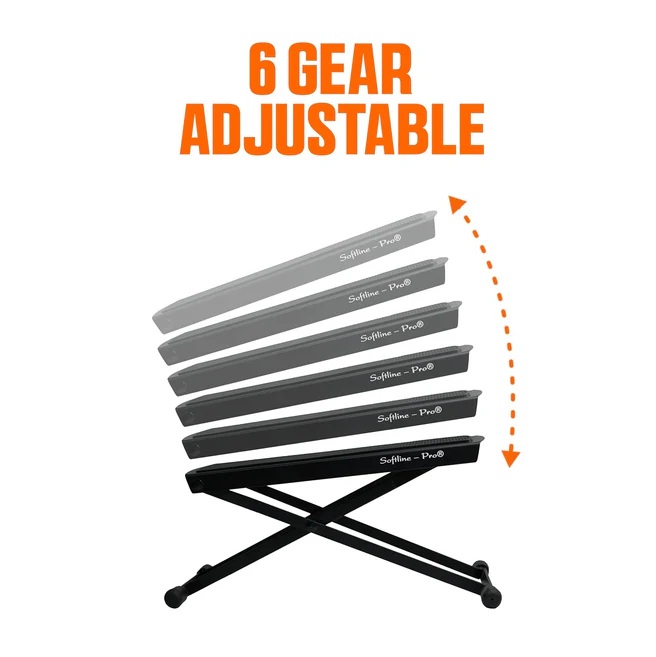 Softline Pro SP26 Foldable Metal Foot Rest Stand for Guitar Player online in India at johnsmusicin at the lowest price Online price in India