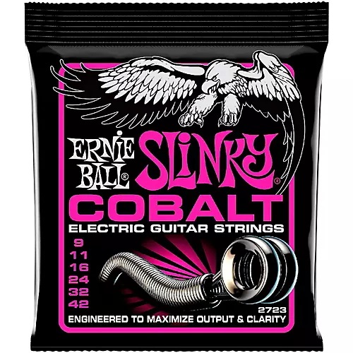 Ernie Ball 2723 Cobalt Super Slinky Electric Guitar Strings in India