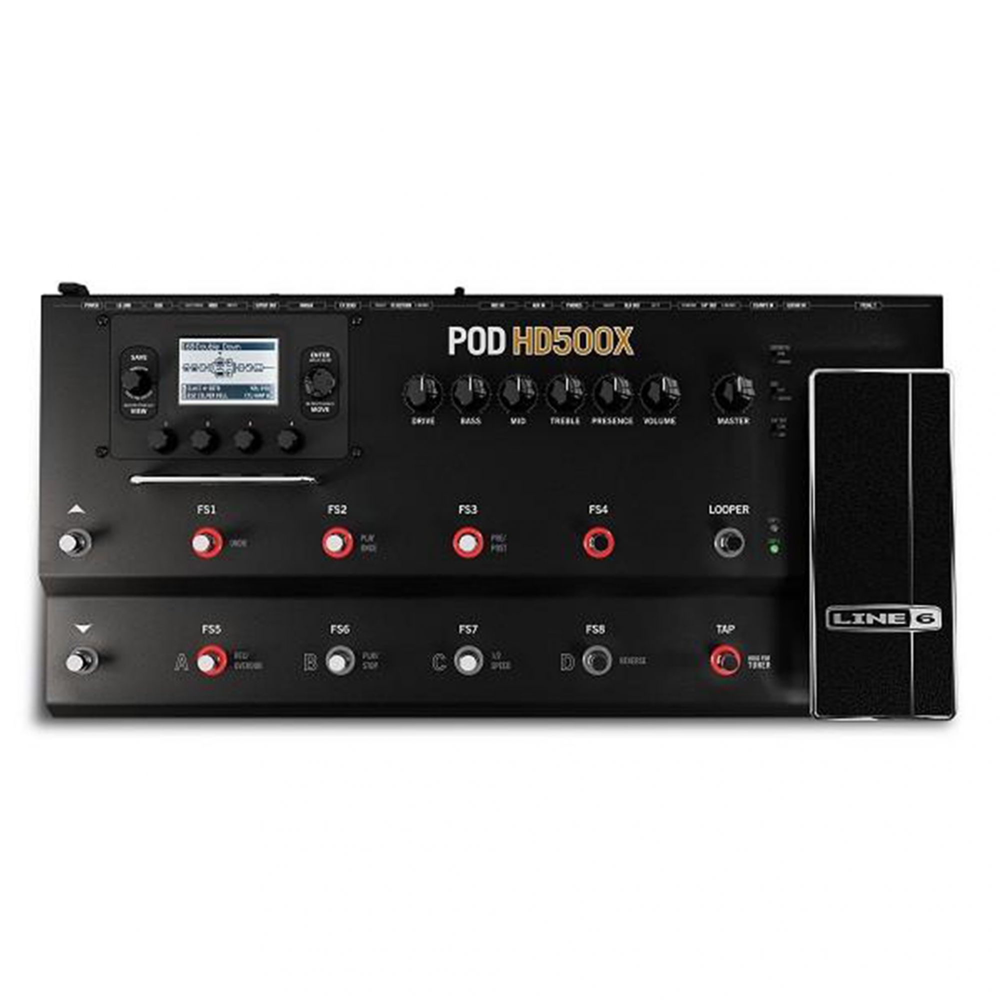 Line 6 POD HD500X Guitar Multi-Effects Processor - Discontinued