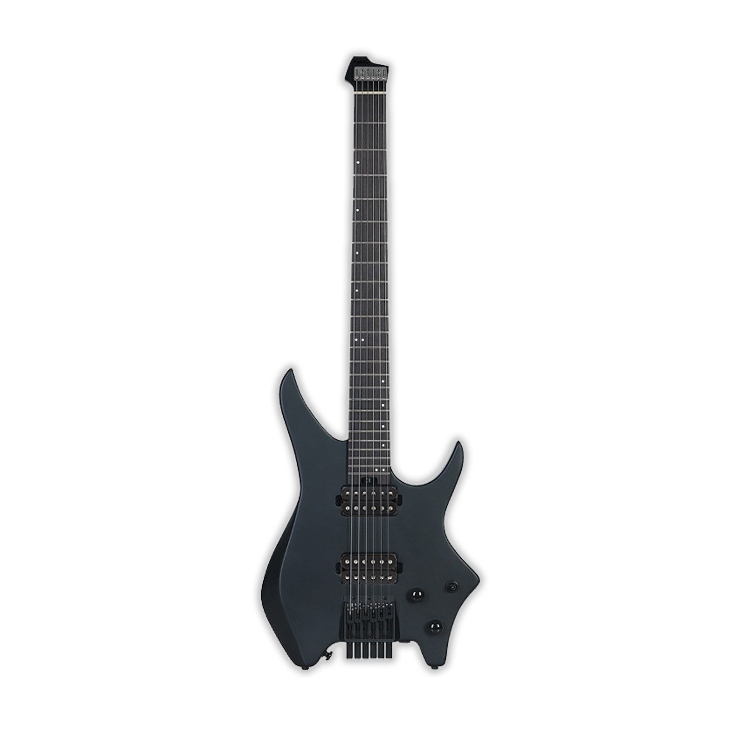 ギター HEX Guitars N400 Black HEX NEXT N400/S BK BLACK - STAINLESS STEEL FRETS HH hex