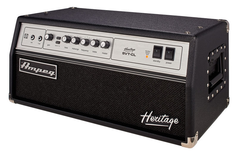 Ampeg Heritage Series SVT-CL 300W Tube Bass Amp Head
