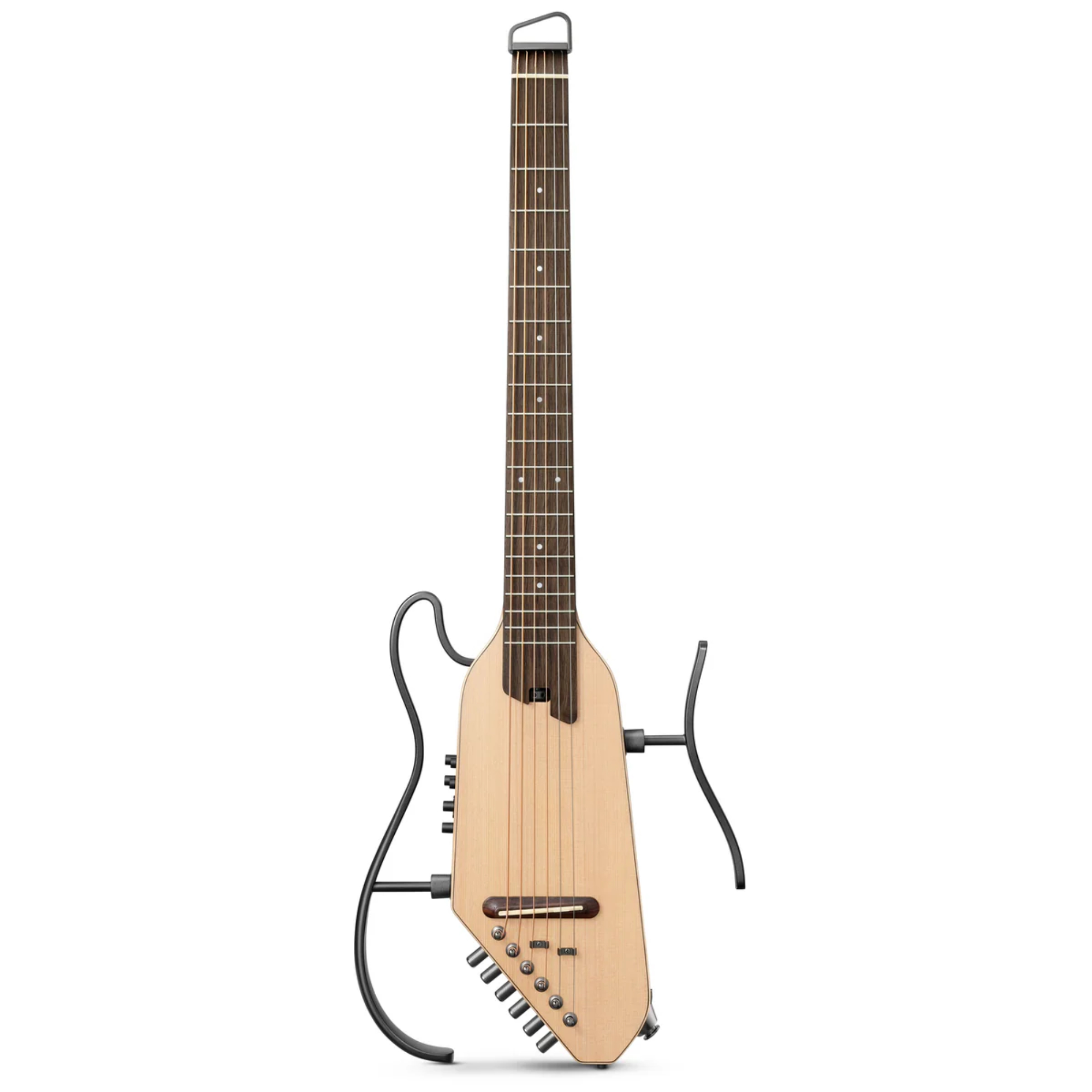 Donner HUSH-I PRO Acoustic-Electric Travel Guitar Kit with onboard Effects online in India at johnsmusicin at the lowest price Donner HUSH-I PRO Acoustic-Electric Travel Guitar Kit with onboard Effec