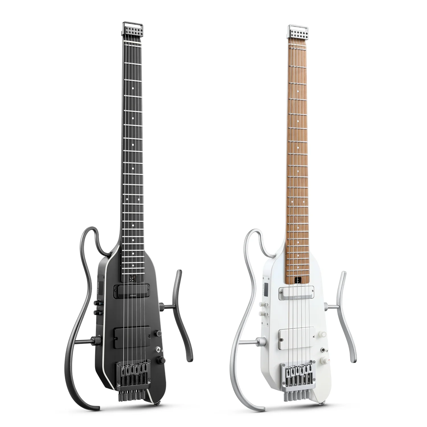 Donner HUSH X PRO Electric Guitar Kit Smart Travel Guitar with Dozens of Preset Combinations 7 Tone Sim Options online in India at johnsmusicin at the lowest price