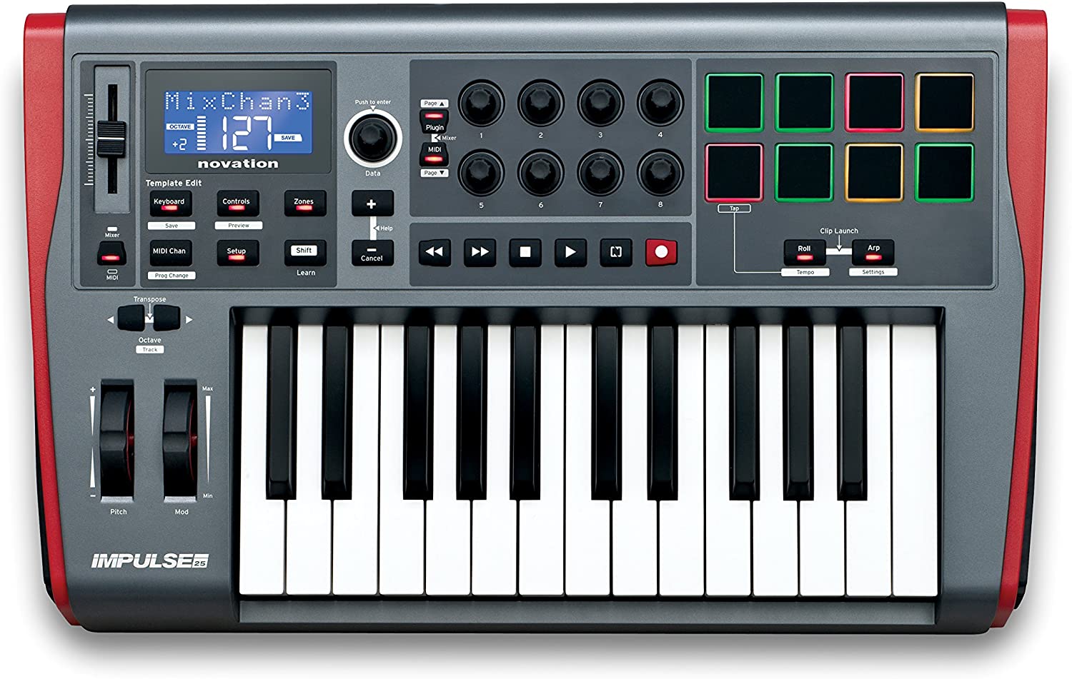 Novation Impulse 25 25-key Keyboard Controller