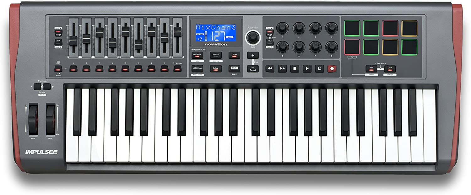 Novation Impulse 49 49-key Keyboard Controller