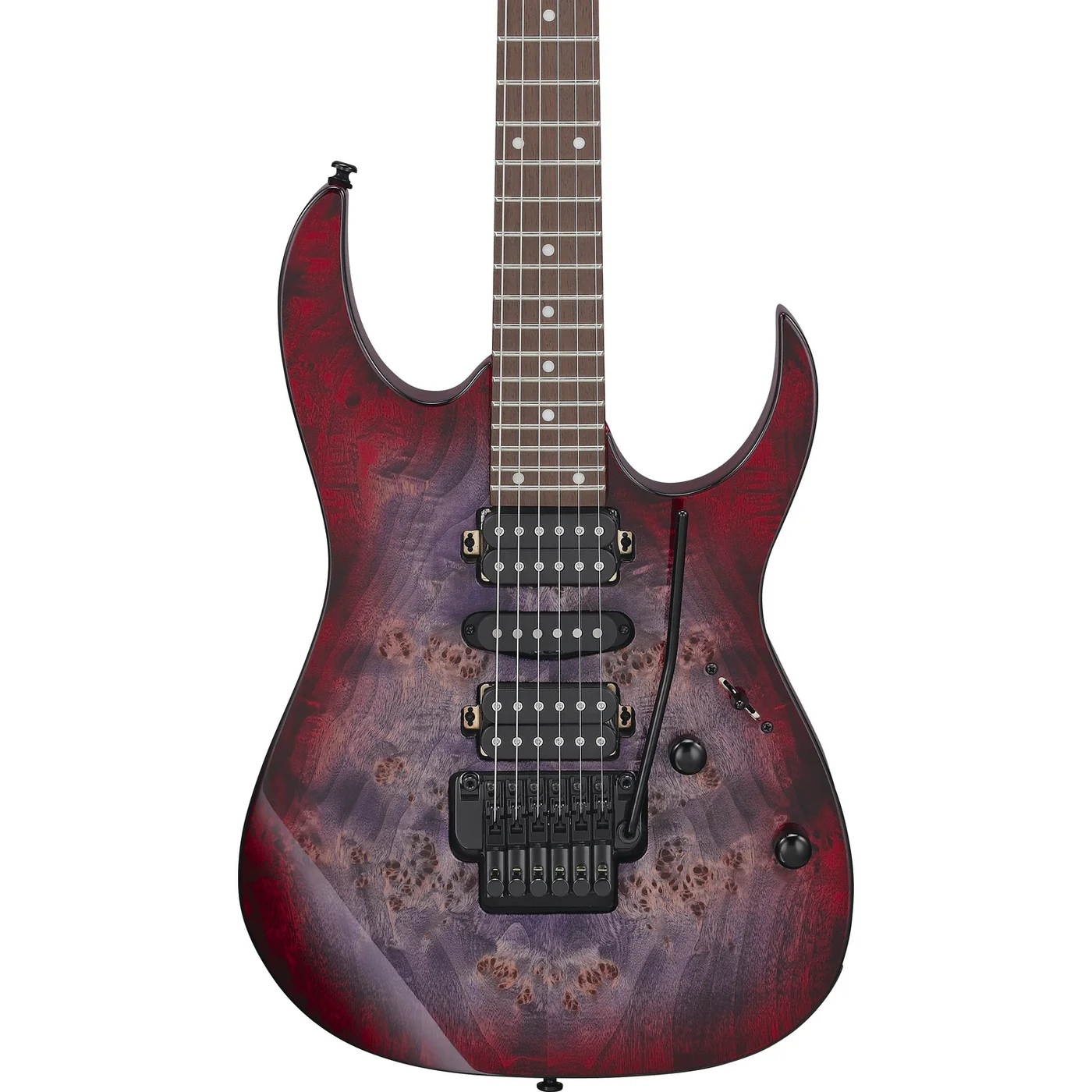 Ibanez RG470PB RG Series Electric Guitar Red Eclipse Burst