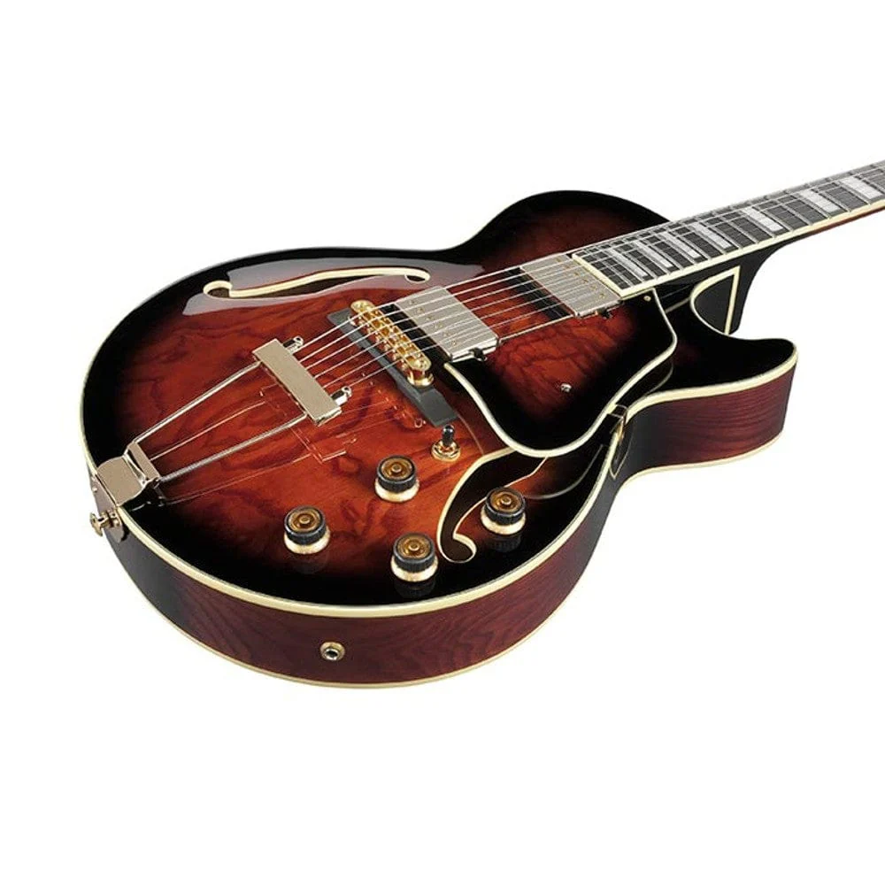 Ibanez AG95QA DBS Hollowbody Electric Guitar online in India at johnsmusicin at the lowest price Online price in India