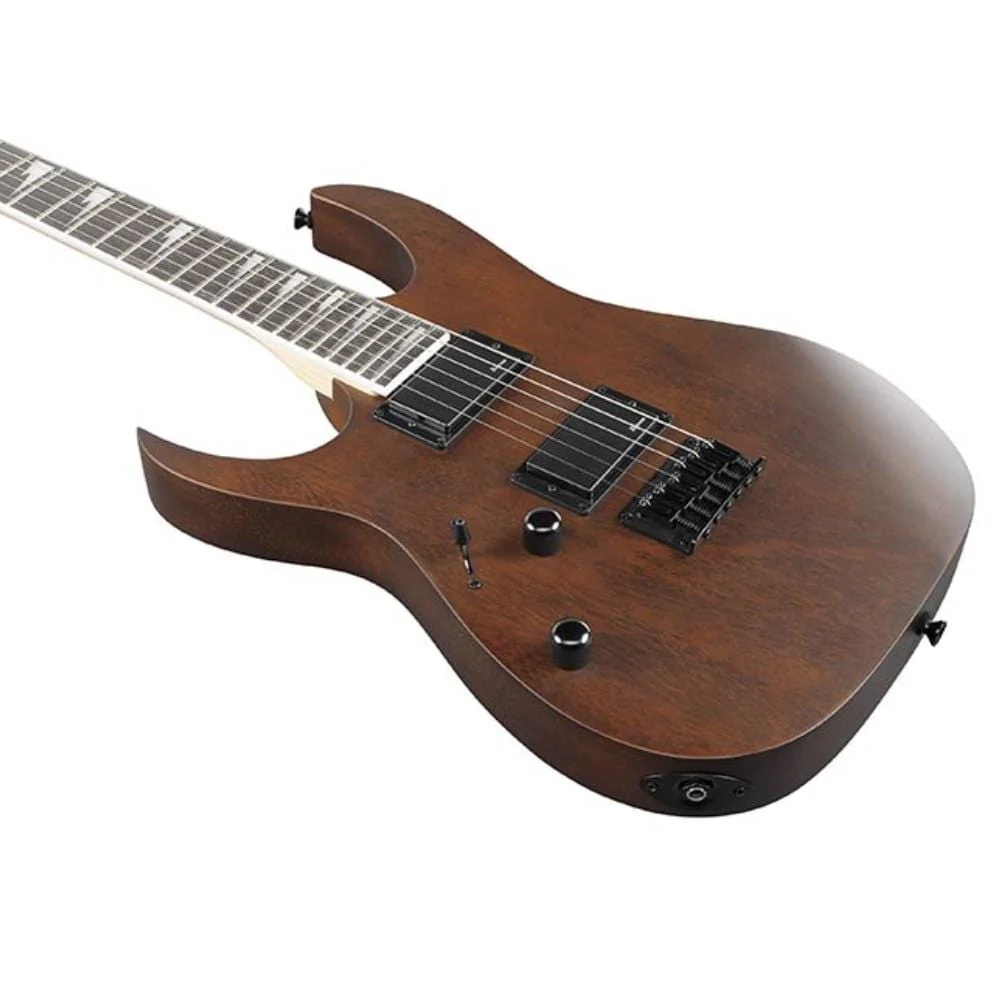 Ibanez GRG121DXL RG Gio Series Left-Handed Electric Guitar Walnut Flat online in India at johnsmusicin at the lowest price Online price in India