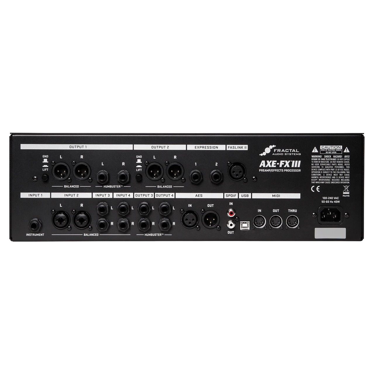 Fractal AXE-FX III MKII PreampFX Processor