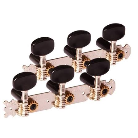 Ortega OTM-STUDENT Classic Tuning Machines Chrome Black online in India at johnsmusicin at the lowest price