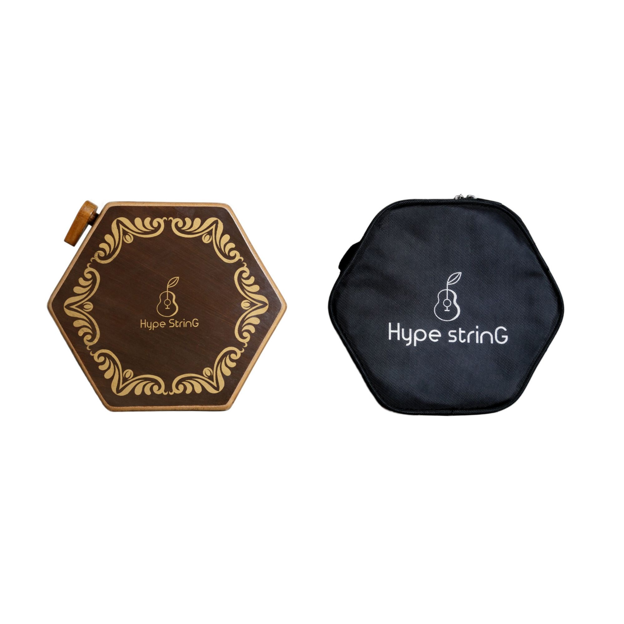 Hype String Wooden Djembe Cajon Online price in India