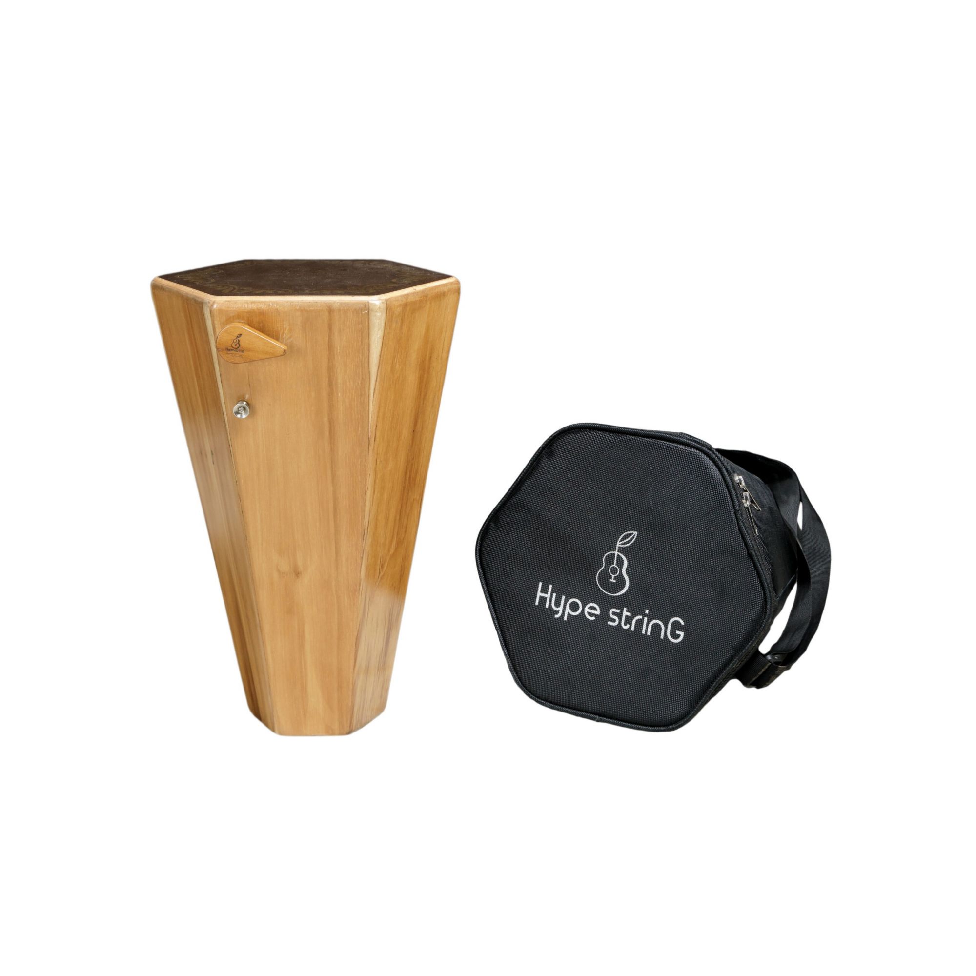 Hype String Wooden Djembe Cajon Online price in India