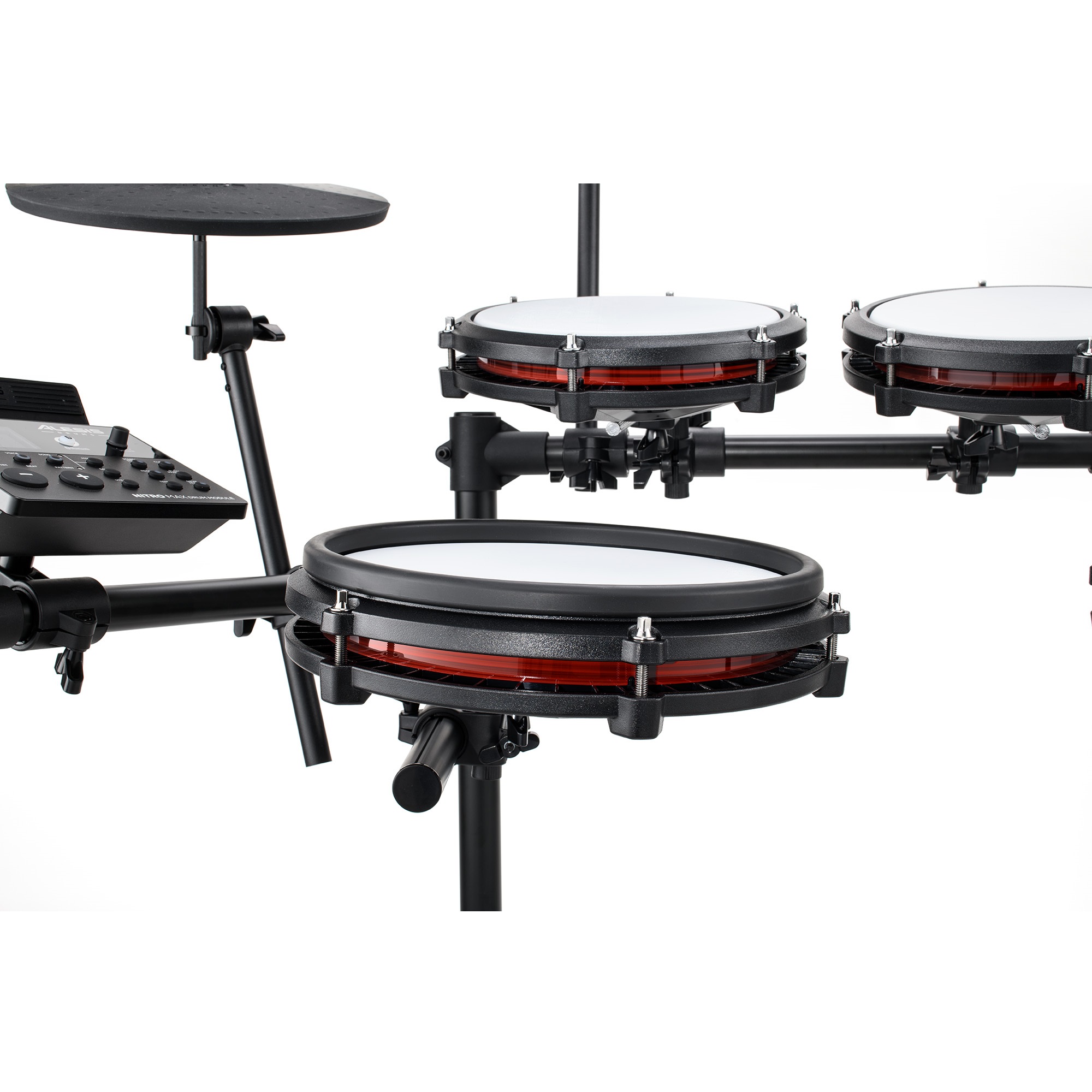 Alesis Nitro Max Kit Eight Piece Electronic Drum Kit with Mesh Heads and Bluetooth Online price in India