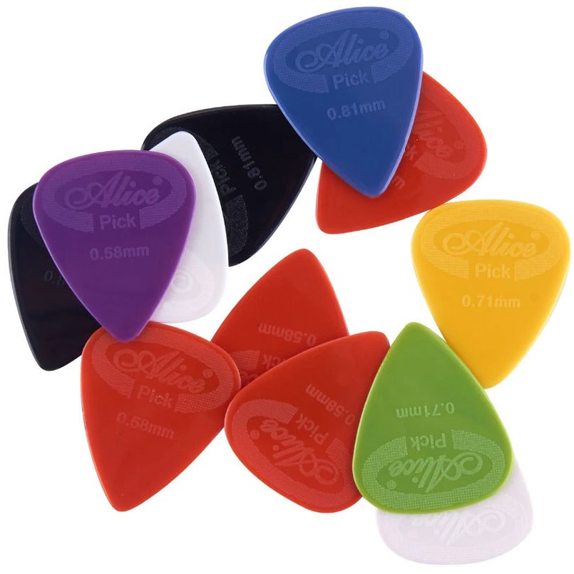 Alice AP12G 12 Pack Variety Guitar Picks online in India at johnsmusicin at the lowest price Online price in India