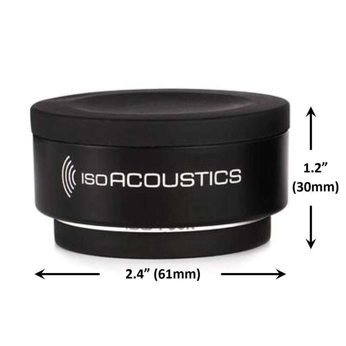 IsoAcoustics ISO-PUCK 76 Heavy-Weight Modular Solution for Acoustic Isolation 2-Pack