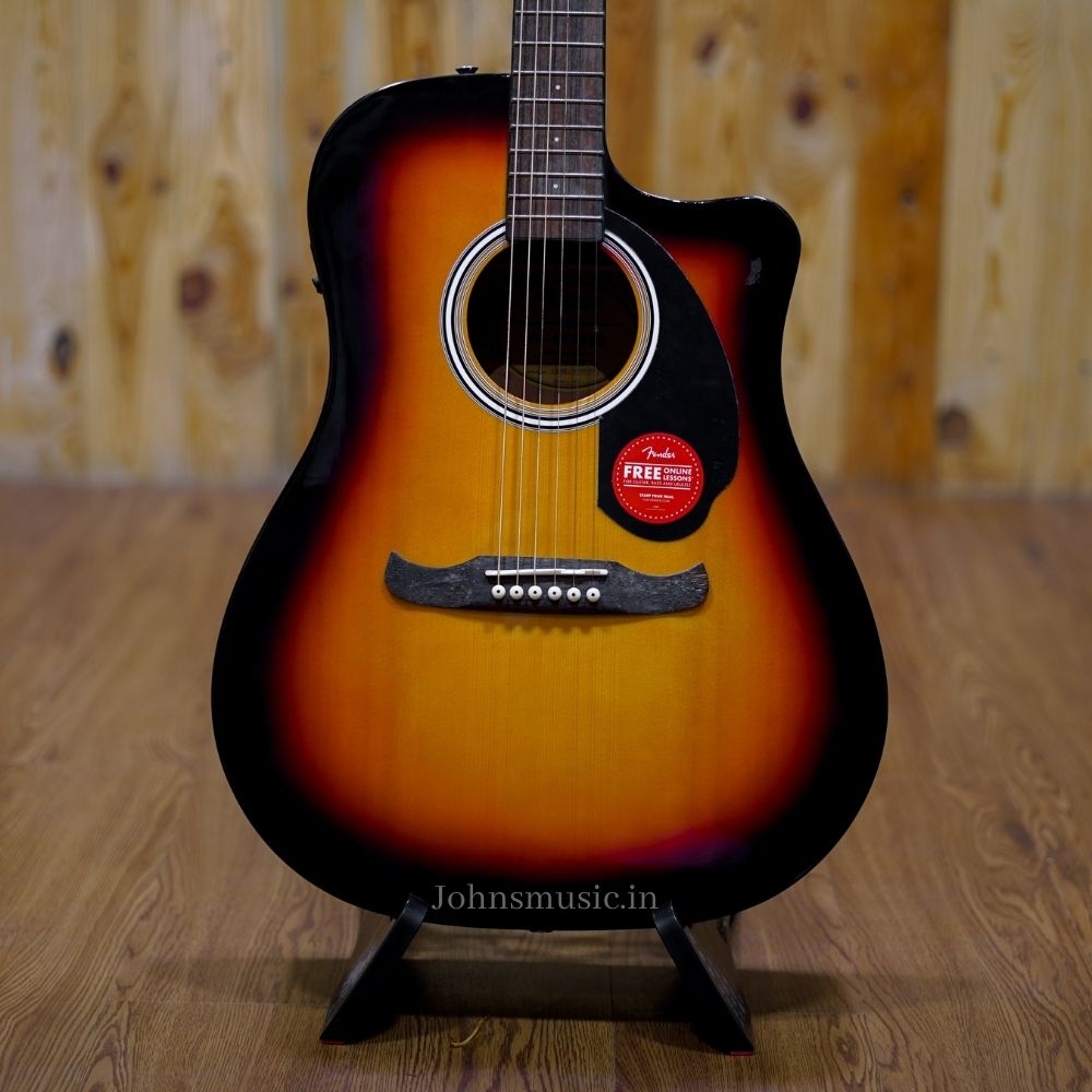fender fa125ce electro acoustic guitar online in india