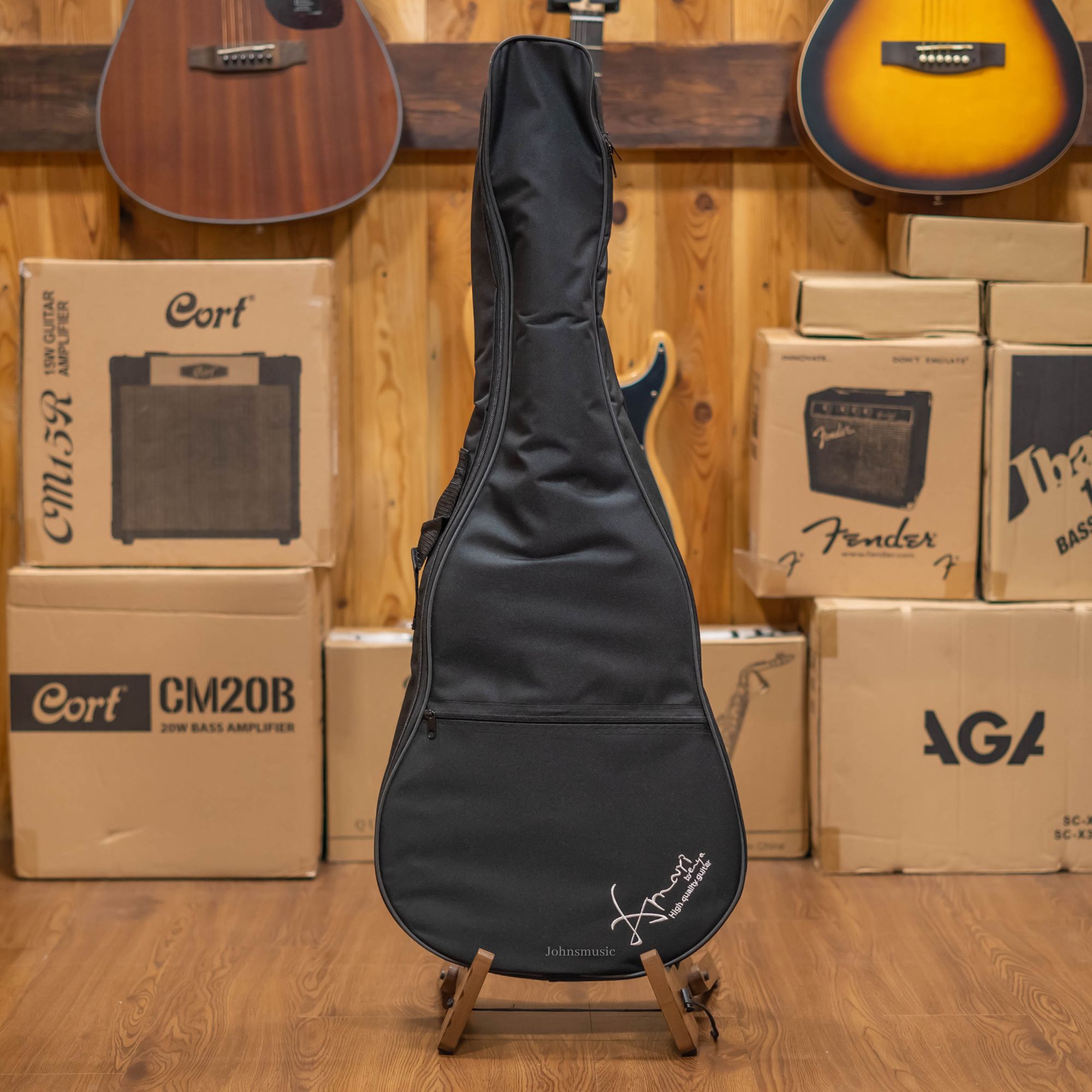 Amari AM- Baby Acoustic Guitar - Natural Online price in India