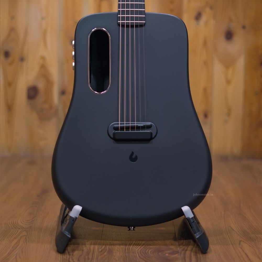 LAVA ME 2 Carbon Fiber Guitar with Effects 36 Inch Acoustic Electric Travel Guitar - White