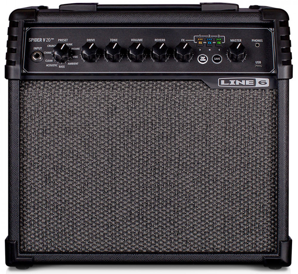 Image of Line 6 Spider V 20 MkII Modeling Combo Guitar Amplifier
