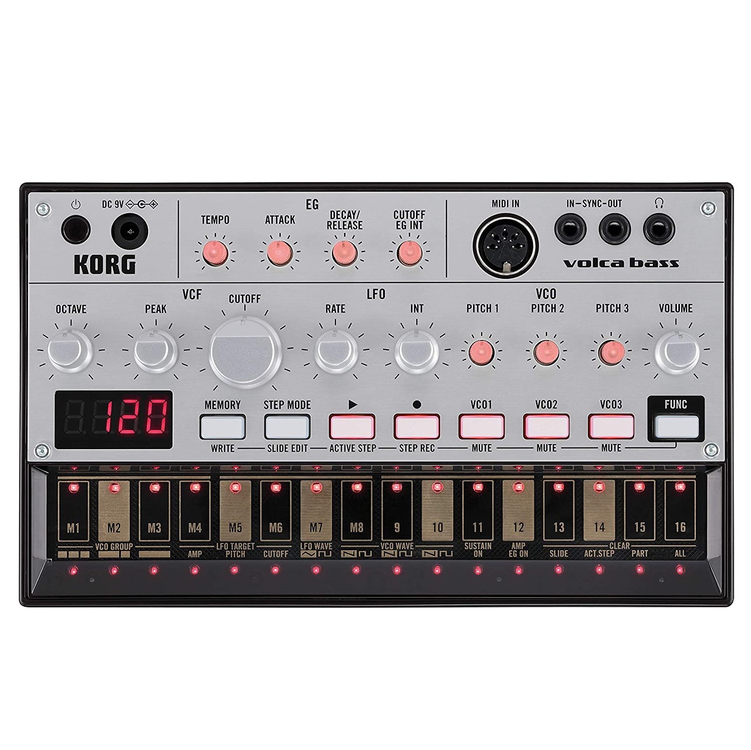 Korg Volca Analog Bass Machine Synthesizer Online price in India