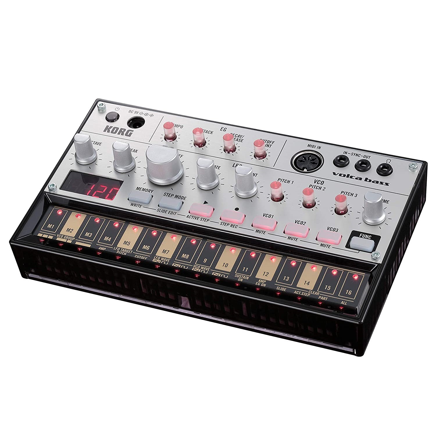 Korg Volca Analog Bass Machine Synthesizer Online price in India