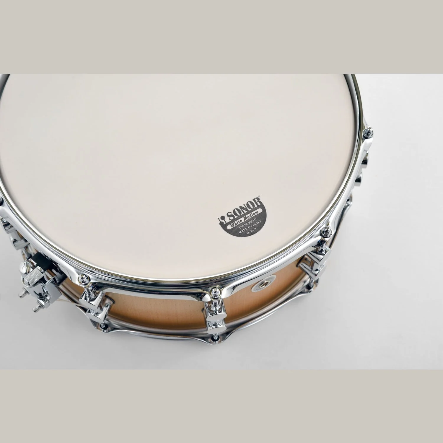Sonor Kompressor 13x7 Beech Snare Drum online in India at johnsmusicin at the lowest price Online price in India