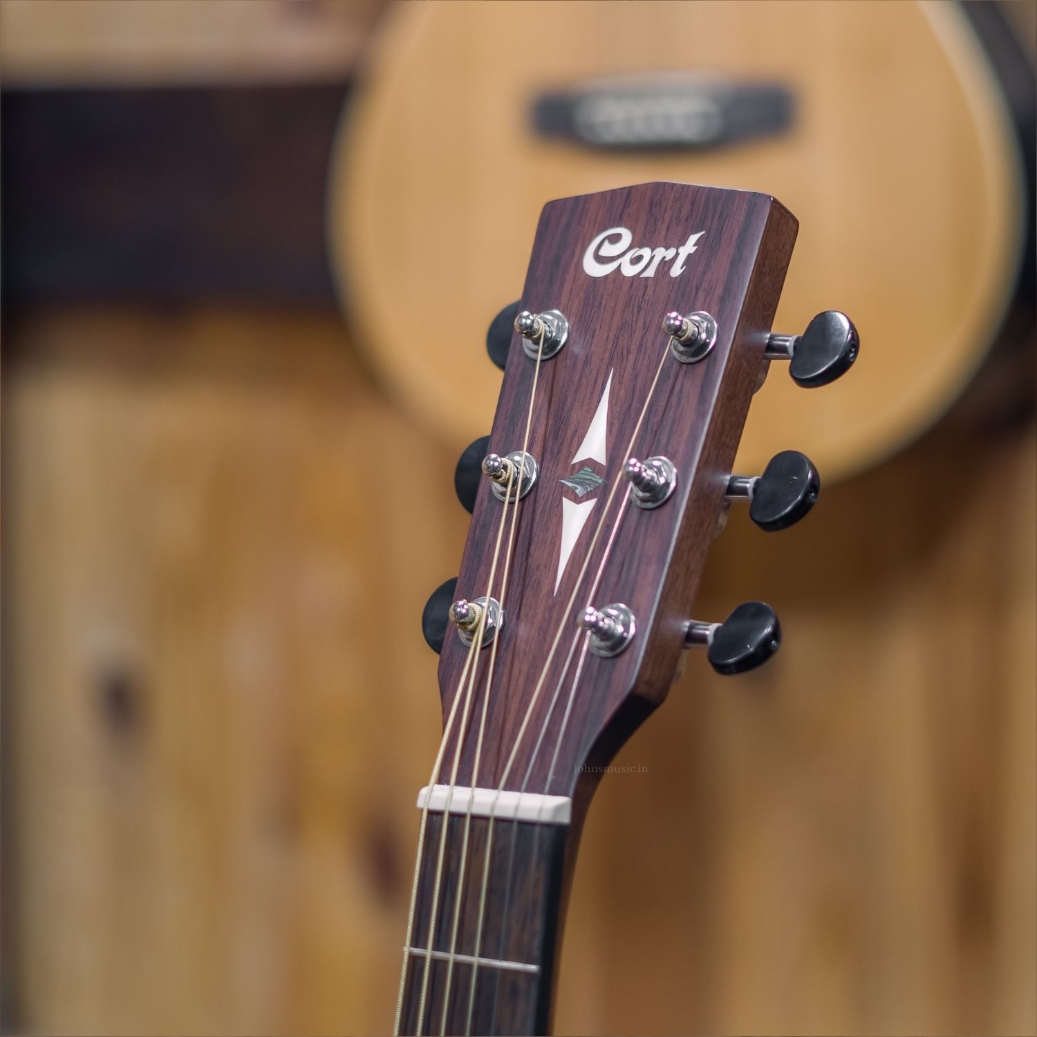 Cort L100C Concert Acoustic Guitar - Natural Satin Online price in India