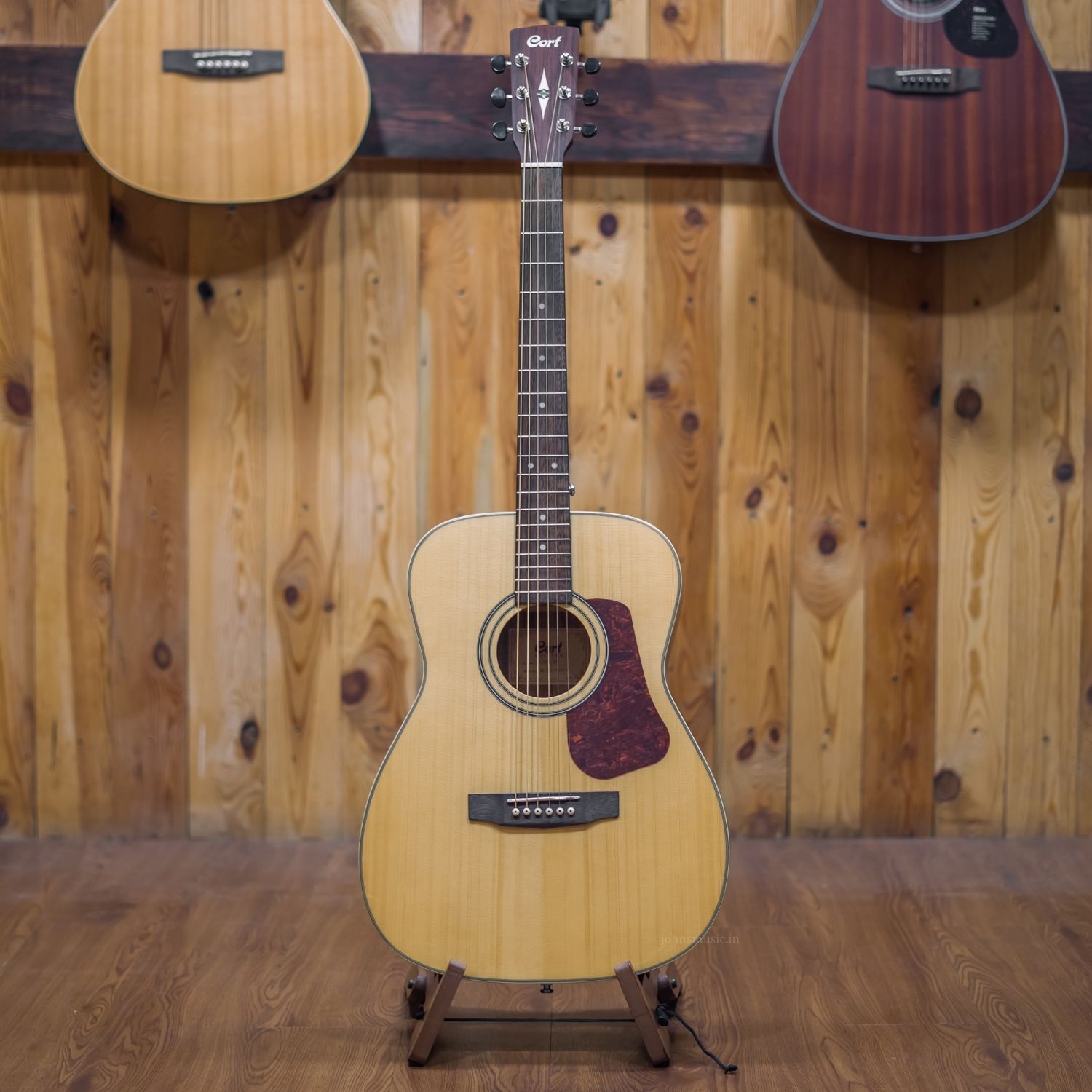 Cort L100C Concert Acoustic Guitar - Natural Satin Online price in India