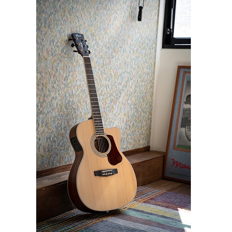 Cort L710F NS 6 String Electro Acoustic Guitar