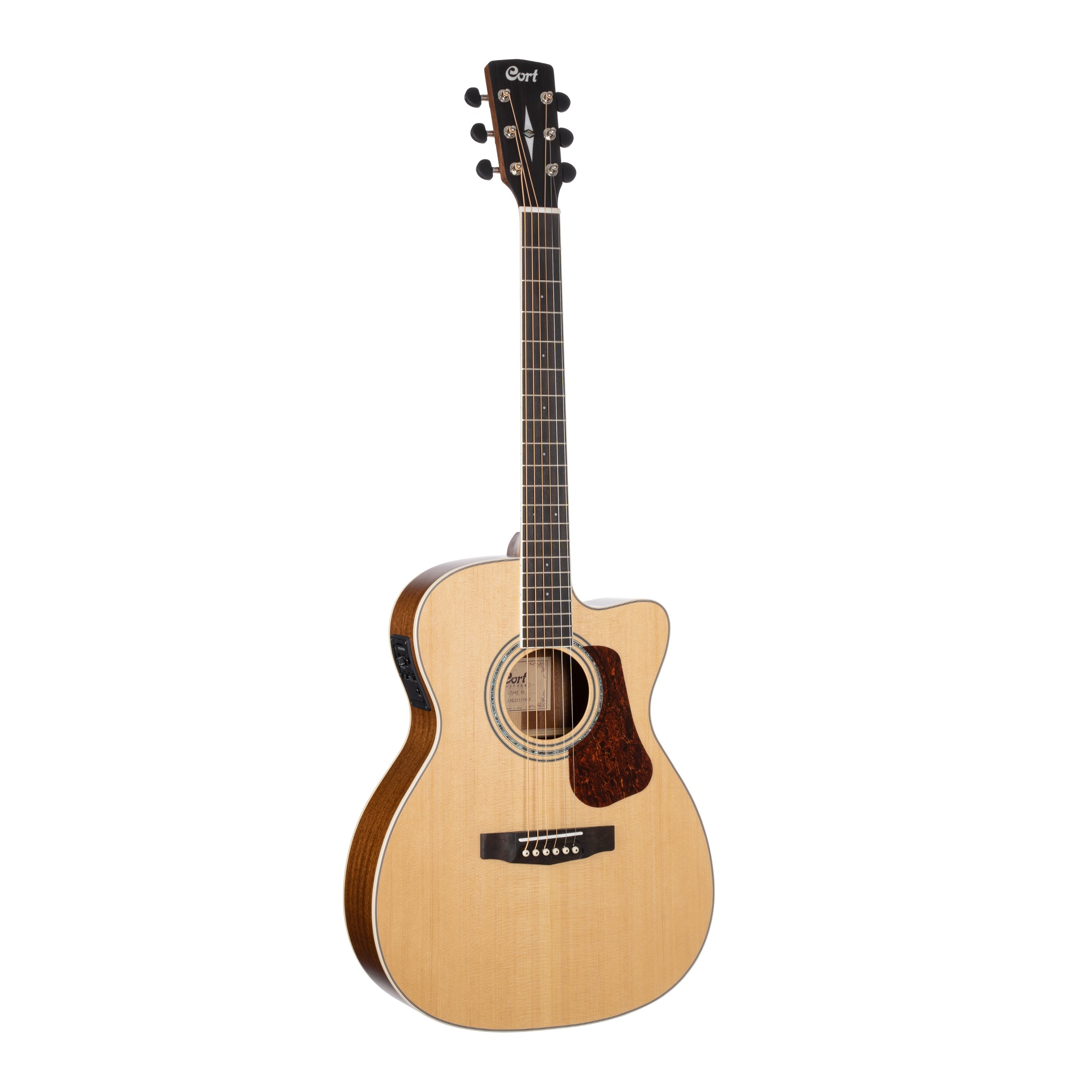 Cort L710F NS 6 String Electro Acoustic Guitar Online price in India