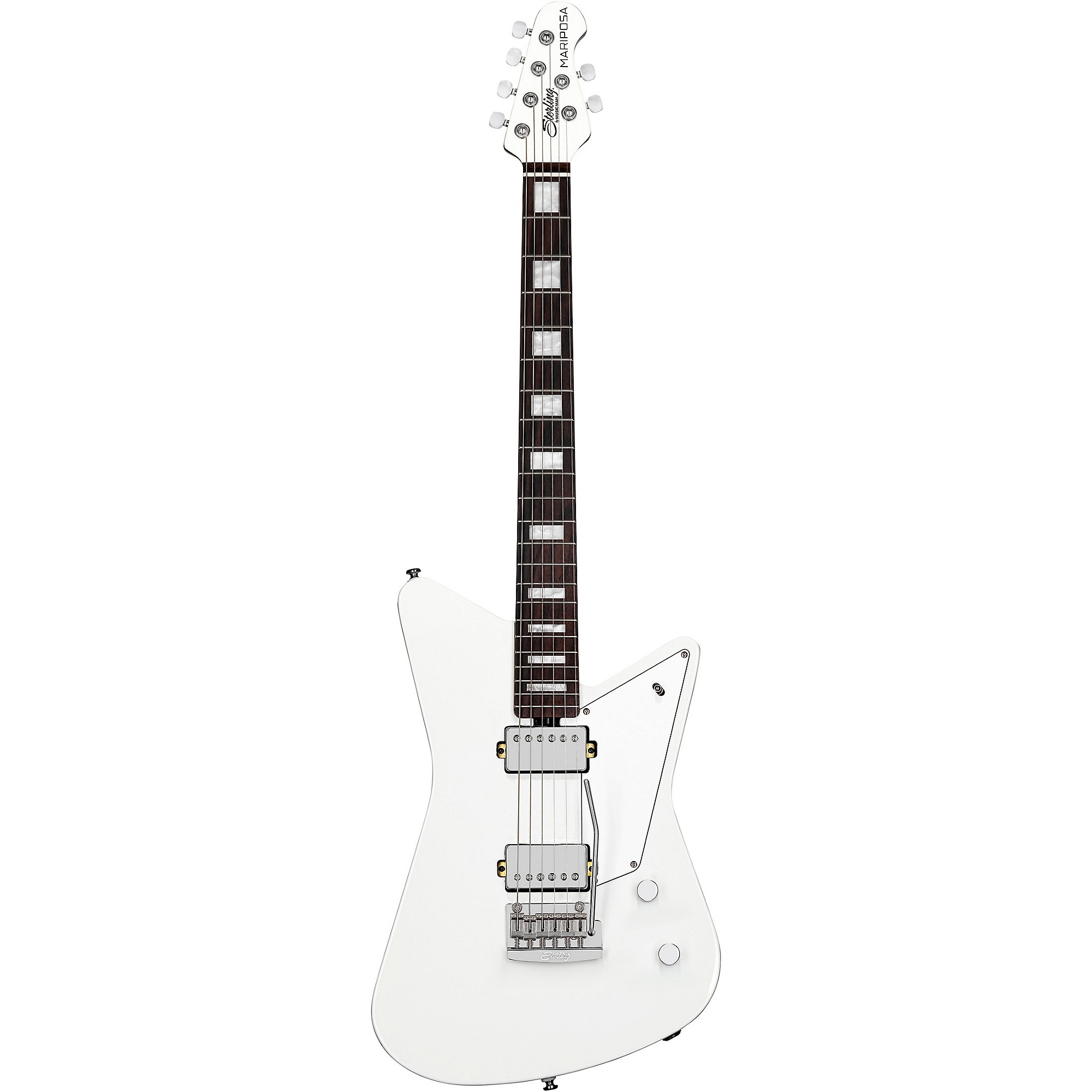 Sterling by Music Man Mariposa Electric Guitar Imperial White