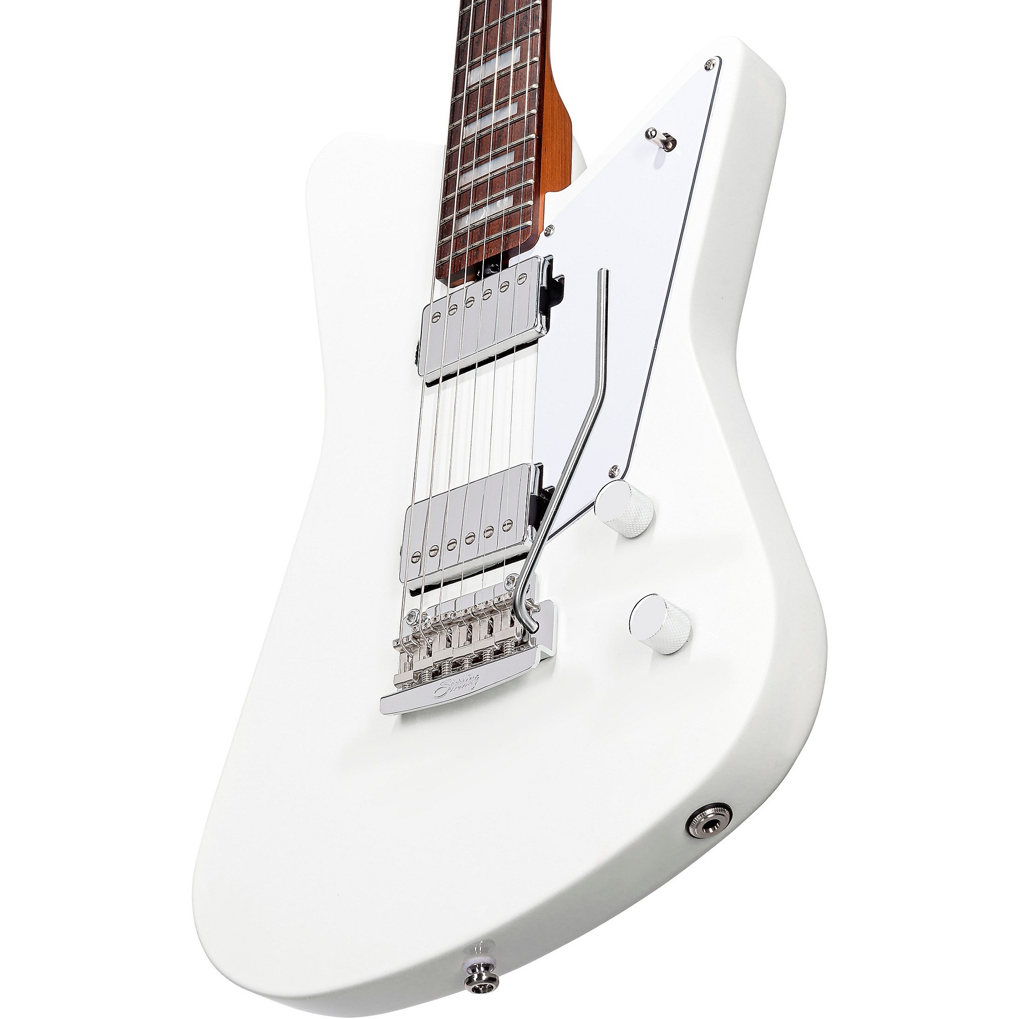 Sterling by Music Man Mariposa Electric Guitar Imperial White