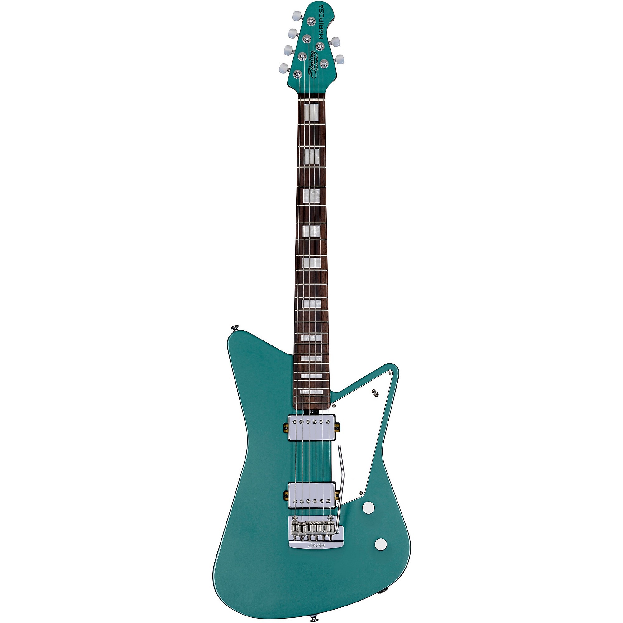 Sterling by Music Man Mariposa Electric Guitar Dorado Green