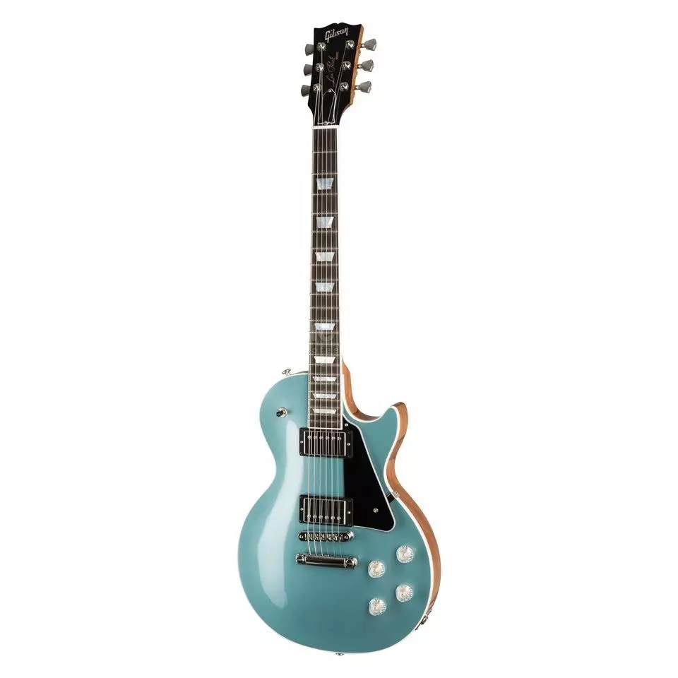 Gibson Les Paul Modern Electric Guitar Faded Pelham Blue
