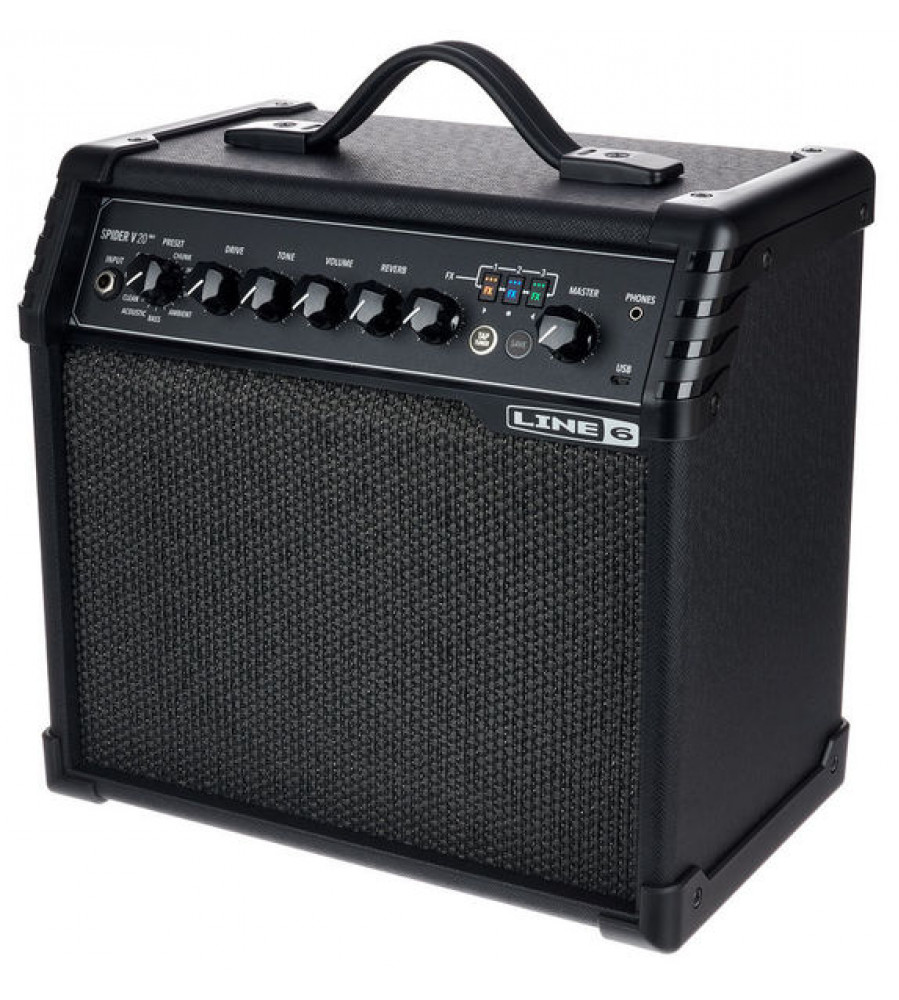 Buy Line 6 Spider V 20-Watt Combo Guitar Amplifier online in India at johnsmusicin at the lowest price Online price in India