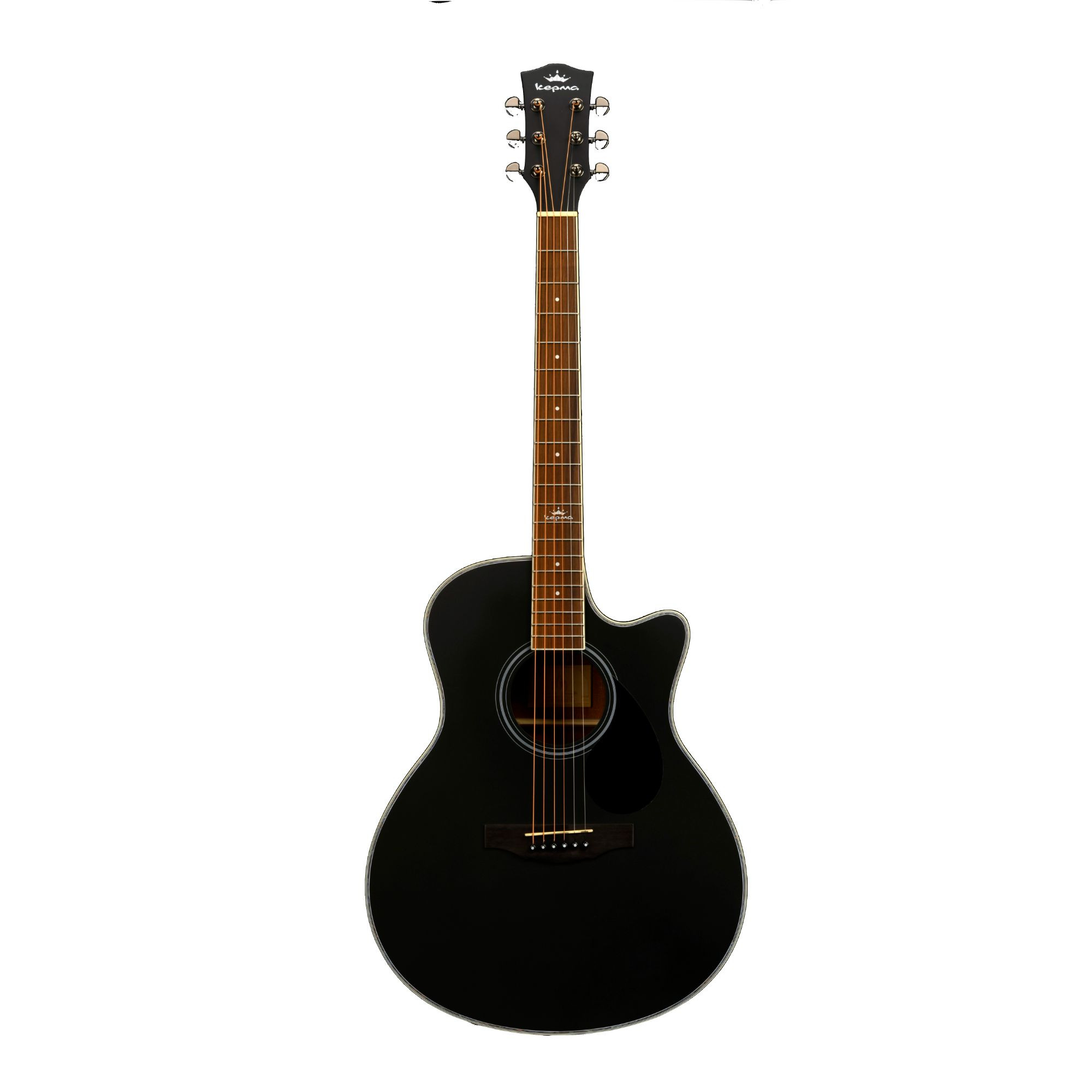 Kepma A1c acoustic guitar matt black online in India