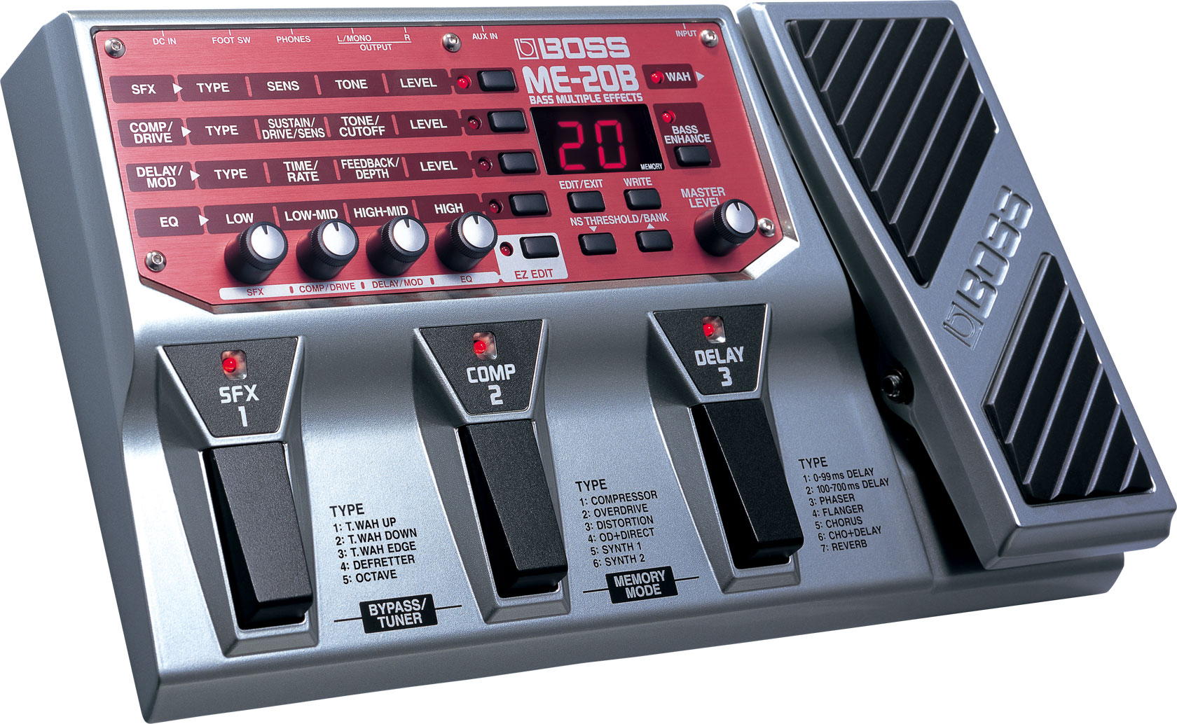 Boss ME-20B Bass Effects Processor