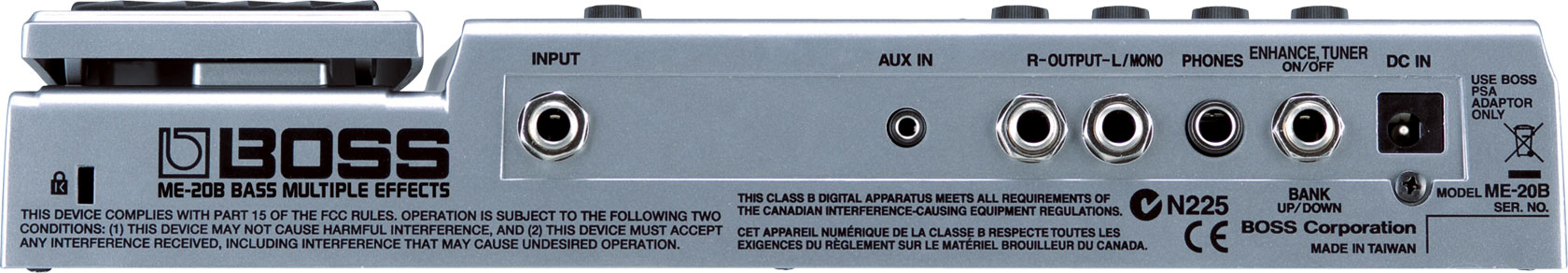 Boss ME-20B Bass Effects Processor