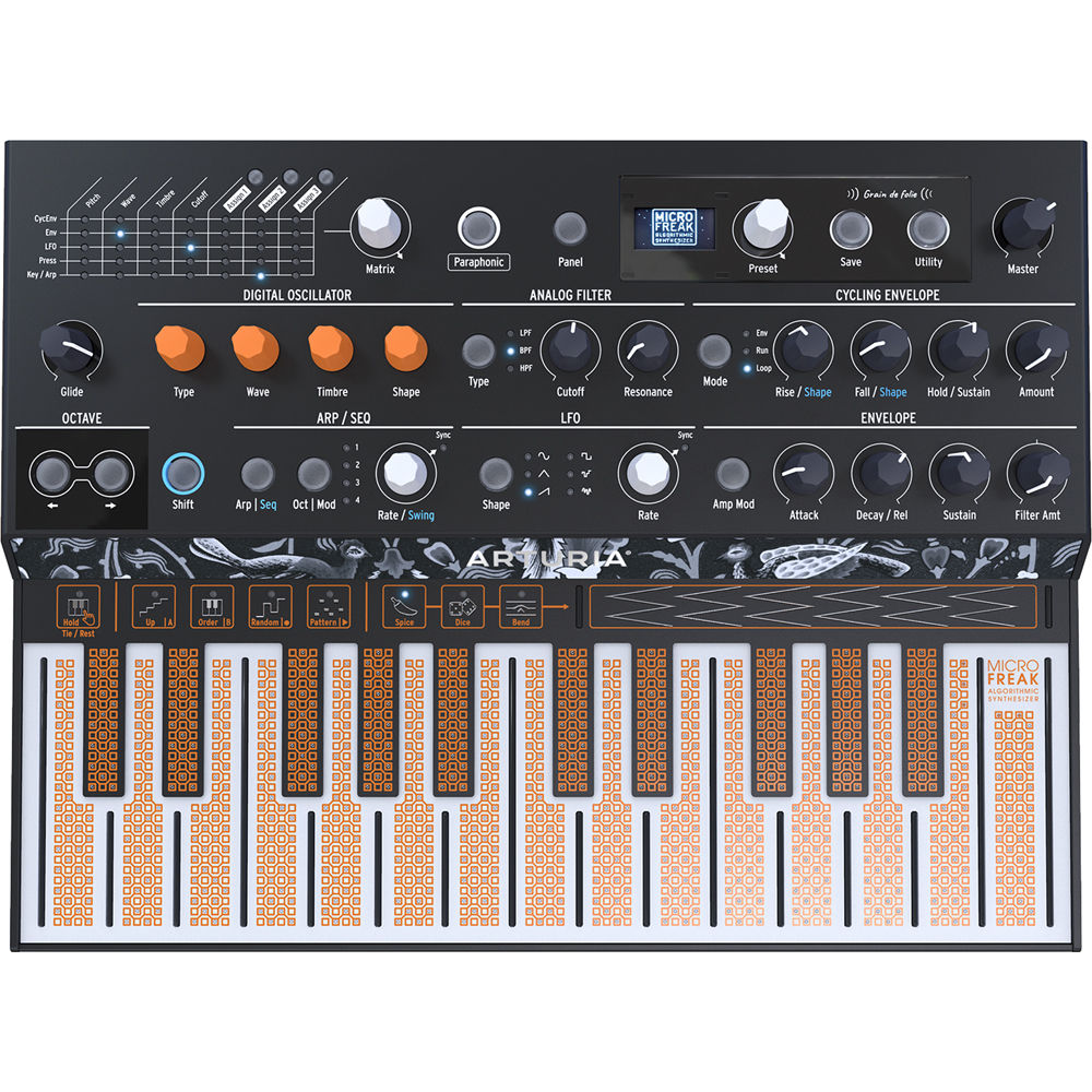 Arturia MicroFreak - Hybrid AnalogDigital Synthesizer