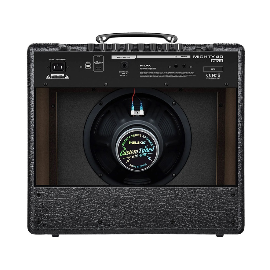 Nux Mighty 40 MKII Compact Combo Guitar Amplifier online in India at johnsmusicin at the lowest price Online price in India