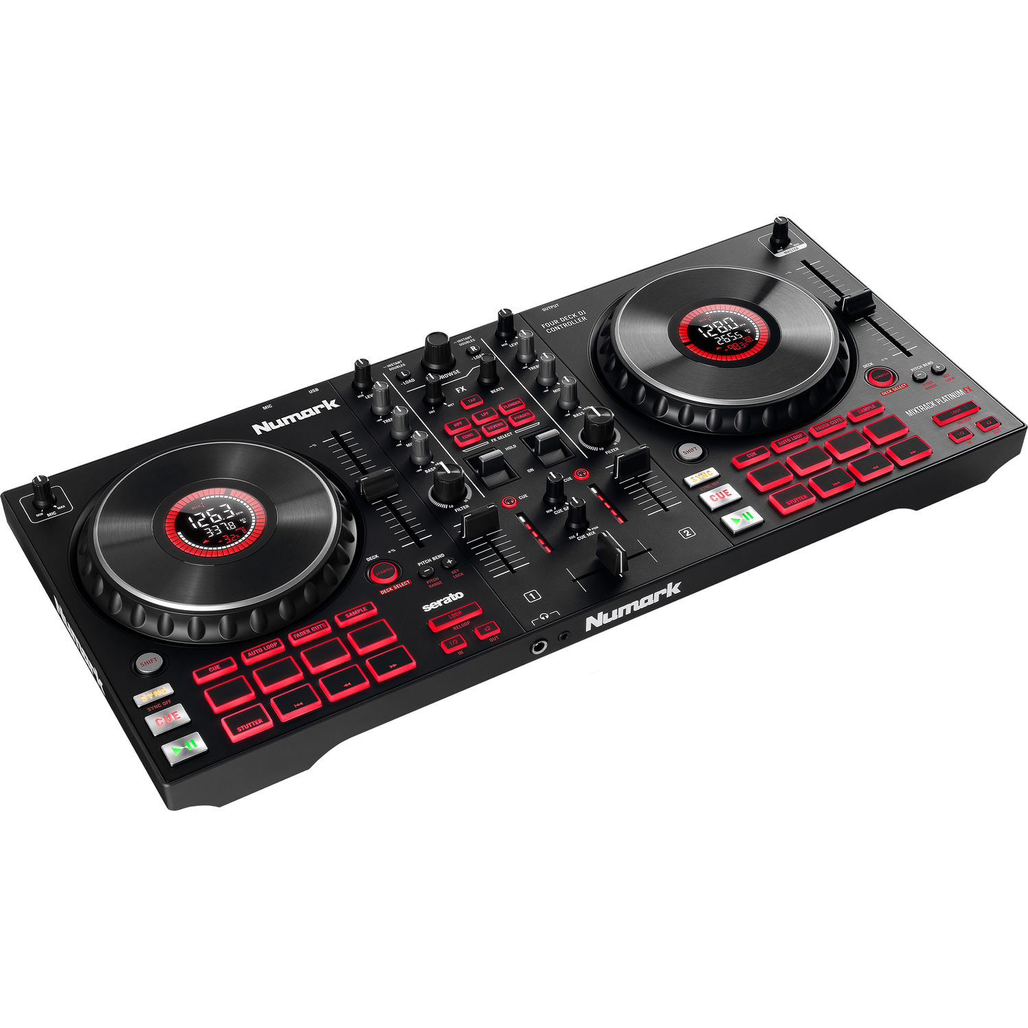 Numark Mixtrack Platinum FX 4-Deck Serato DJ Controller Online price in India