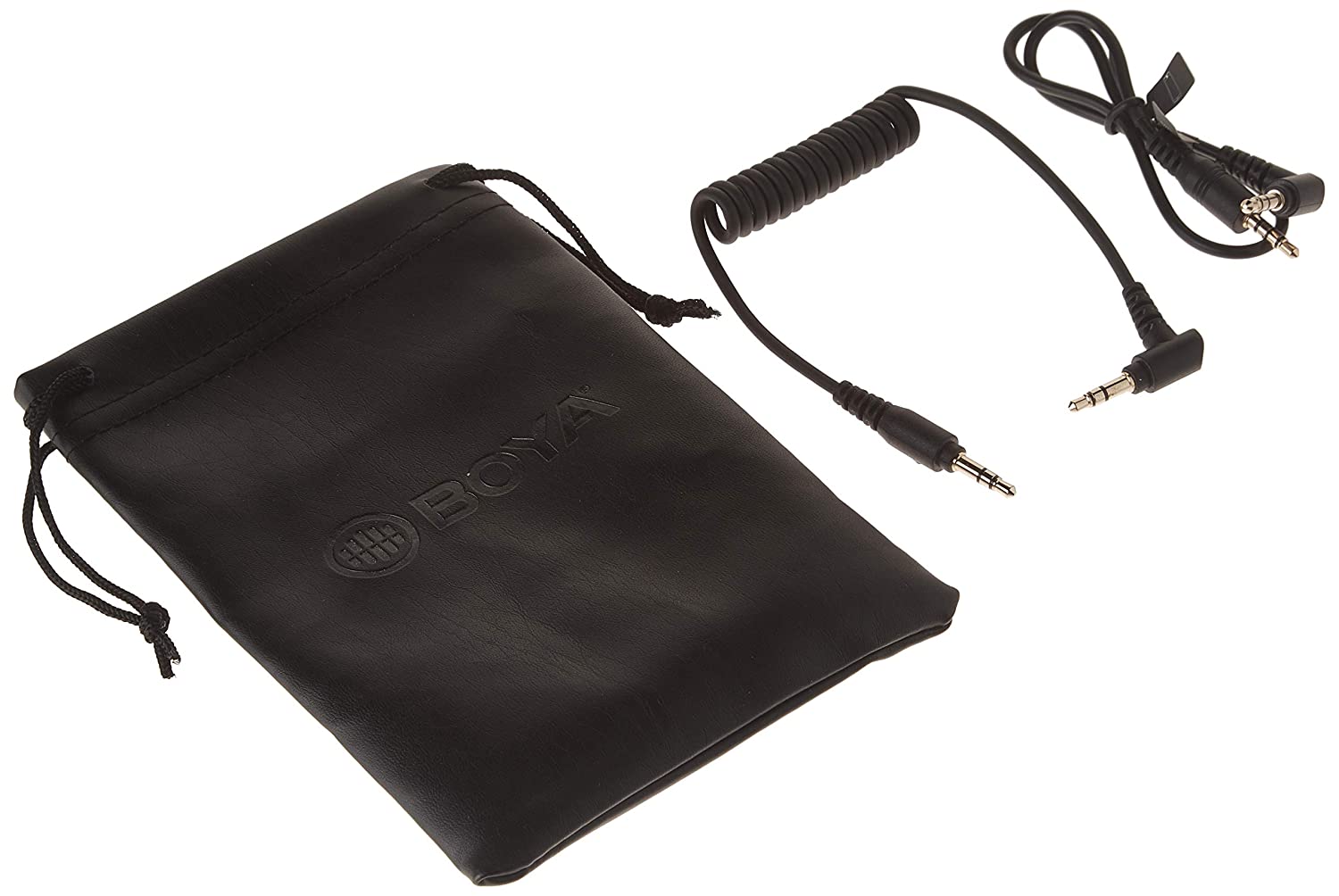 BOYA by-MM1 Universal Cardiod Shotgun Microphone Mini Mic for iOS iPhone 8 8 Plus 7 7 Plus 6 6s Mac iPad Tablet Canon Nikon DSLR Camera Camcorder