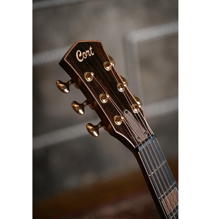 Cort Limited Edition Modern Black Trans Black Gloss Electro Acoustic Guitar
