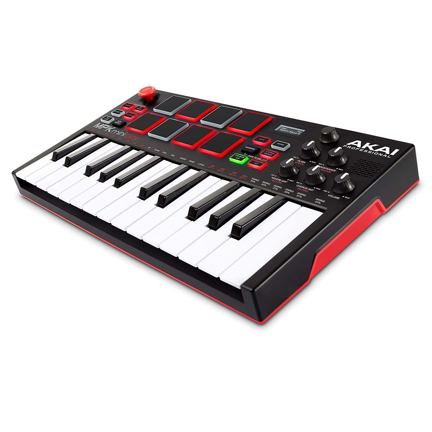 Akai Professional MPK Mini Play - Compact Keyboard and Pad Controller Online price in India